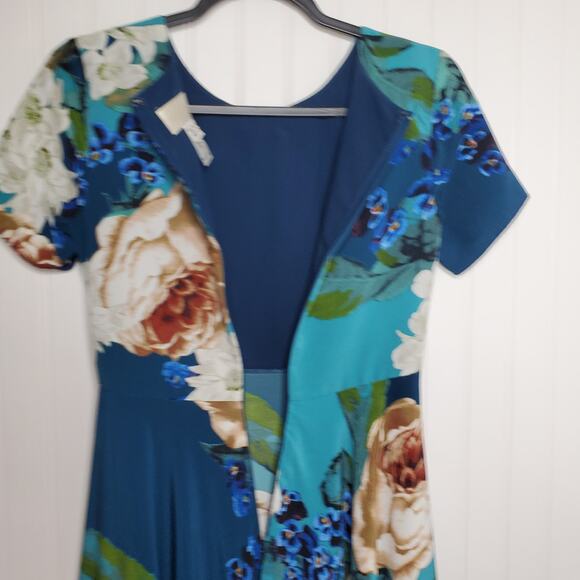 Corey Lynn Calter Women's Floral Paeonia Dress Size 0 Sheath Floral Romantic - Picture 7 of 11